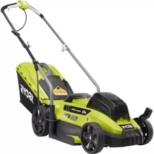 RYOBI 13 in. ONE+ 18-Volt Lithium-Ion Walk Behind Push Lawn Mower/Blower/Chainsaw/Hedge/String Trimmer Kit (5-Tool)