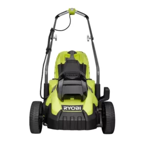 RYOBI 13 in. ONE+ 18-Volt Lithium-Ion Battery Walk Behind Push Lawn Mower & String Trimmer - 4.0 Ah Battery/Charger Included