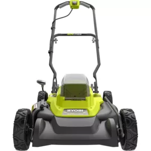 RYOBI 18 in. 40-Volt 2-in-1 Lithium-Ion Cordless Battery Walk Behind Push Mower 4.0 Ah Battery/Charger Included