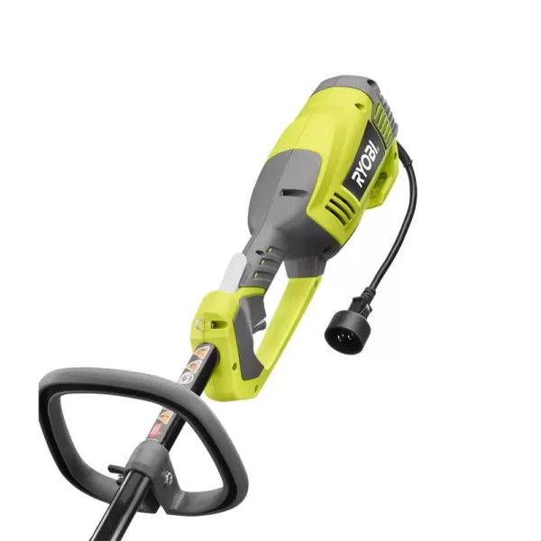 RYOBI 16 in. 13 Amp Corded Electric Walk Behind Push Mower and 10 Amp String Trimmer