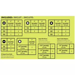 RYOBI Impact Rated Driving Kit (40-Piece) 2-Pack