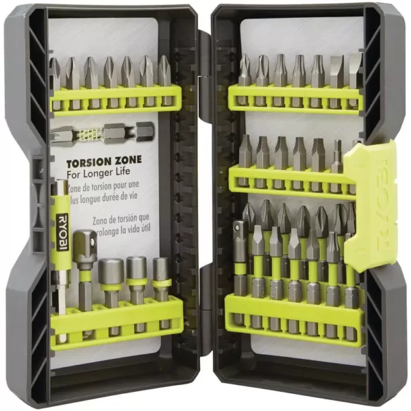 RYOBI Impact Rated Driving Kit (40-Piece) and Impact Rated Driving Kit (50-Piece)