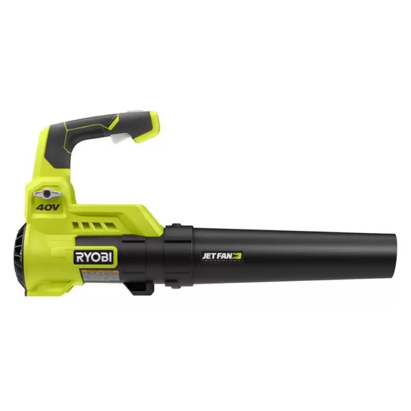 RYOBI 20 in. 40-Volt Brushless Lithium-Ion Cordless Self-Propelled Walk Behind Lawn Mower & Blower w/ 6.0 Ah Battery & Charger