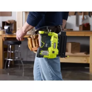 RYOBI 18-Volt ONE+ Lithium-Ion Cordless AirStrike 18-Gauge Brad Nailer and 16-Gauge Straight Nailer 2-Tool Combo Kit