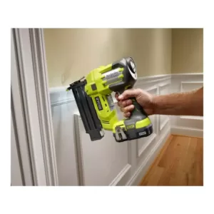 RYOBI 18-Volt ONE+ Lithium-Ion Cordless 2-Tool Combo Kit with Drill/Driver, Brad Nailer, (2) 1.3 Ah Batteries, and Charger