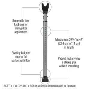 SABRE Door Security Bar