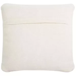 Safavieh Loop and Weaved Eggshell Blend Striped Down Alternative 20 in. x 20 in. Throw Pillow