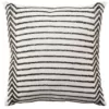 Safavieh Emilia Cream Striped Down Alternative 18 in. x 18 in. Throw Pillow