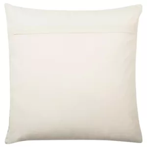 Safavieh Golden Foil Golden Cream Solid Down Alternative 20 in. x 20 in. Throw Pillow