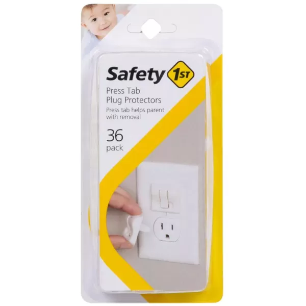 Safety 1st Press Tab Plug Protector (36-Pack)