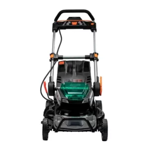 Scotts 21 in. 62-Volt Lithium-Ion Cordless Battery Walk Behind Push Mower with 5 Ah Battery and Charger Included