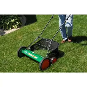 Scotts 20 in. Manual Walk Behind Reel Mower with Grass Catcher