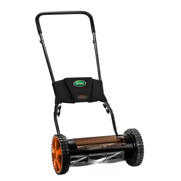 Scotts 16 in. 5-Blade Manual Premium Push Walk Behind  Reel Lawn Mower