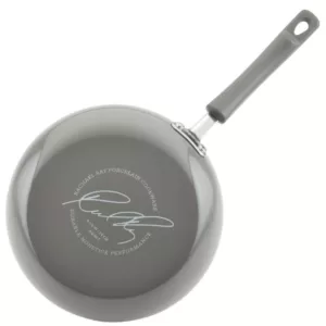 Rachael Ray 19-Piece Sea Salt Gray Nonstick Cookware Set with Containers