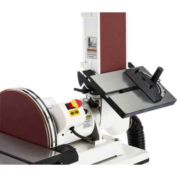 Shop Fox 6 in. Belt/12 in. Disk 1-1/2 HP Combination Sander