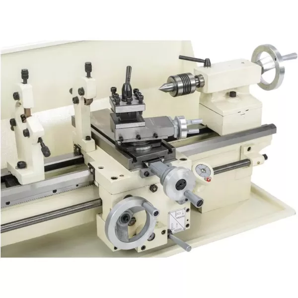 Shop Fox 9 in. x 19 in. 110-Volt 3/4 HP Bench-Top Metal Lathe