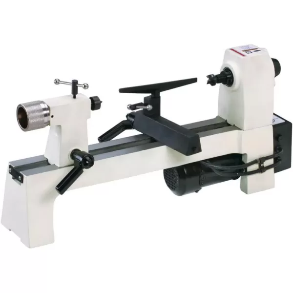 Shop Fox 8 in. x 13 in. 110-Volt 1/3 HP Bench-Top Wood Lathe