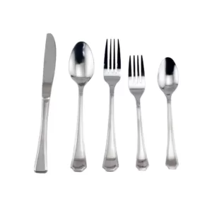 BergHOFF Everyday Flatware Stainless Steel Kitchen Utensil Set (Set of 20)