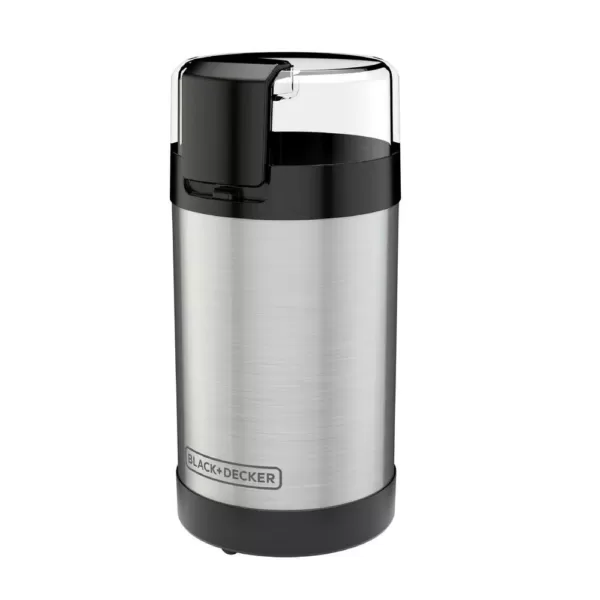 BLACK+DECKER 4 oz. Silver Coffee Grinder