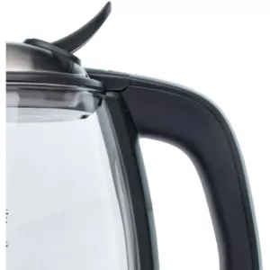 Brentwood Appliances 4.2-Cup Black Cordless Glass Electric Kettle