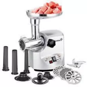 Brentwood Appliances 1800-Watt Silver Heavy-Duty Meat Grinder