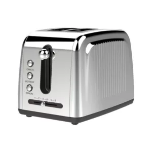 Brentwood Appliances 2-Slice Silver Extra-Wide Slot Toaster