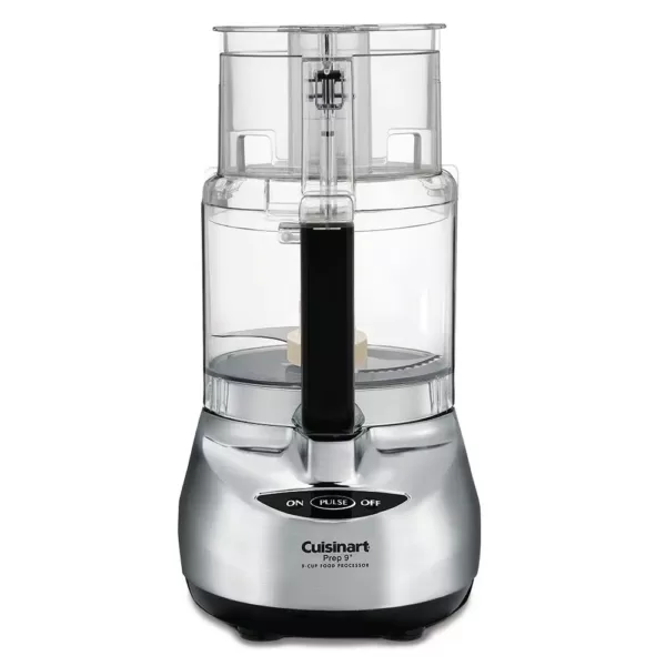 Cuisinart Prep 9 9-Cup 2-Speed Brushed Stainless Food Processor with Pulse Control