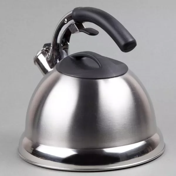 Creative Home Avalon 12-Cup Stovetop Tea Kettle in Silver