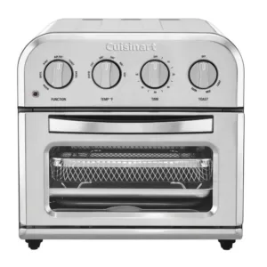 Cuisinart Compact 1.2 qt. Silver Airfryer Toaster Oven