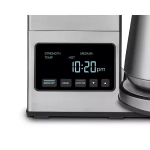 Cuisinart PurePrecision 8-Cup Programmable Silver Drip Coffee Maker