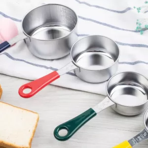 Fox Run 4-Piece Stainless Steel Measuring Cup Set