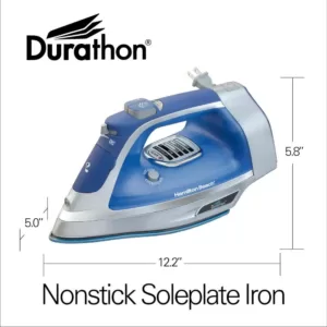 Hamilton Beach Durathon Nonstick Soleplate Iron