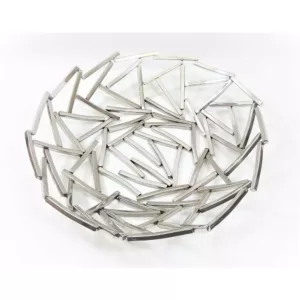 Heim Concept 15 in. Dia Positano Round Platter Serving Tray