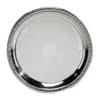 Heim Concept 12 In. Silver Etched Round Tray