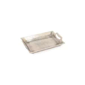 IMAX Lindi Silver Aluminum Trays (Set of 3)