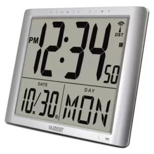 La Crosse Technology 20 in. Extra Large Digital Atomic Wall Clock