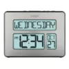 La Crosse Technology Atomic Full Calendar Digital Clock with Extra Large Digits - Perfect Gift for the Elderly