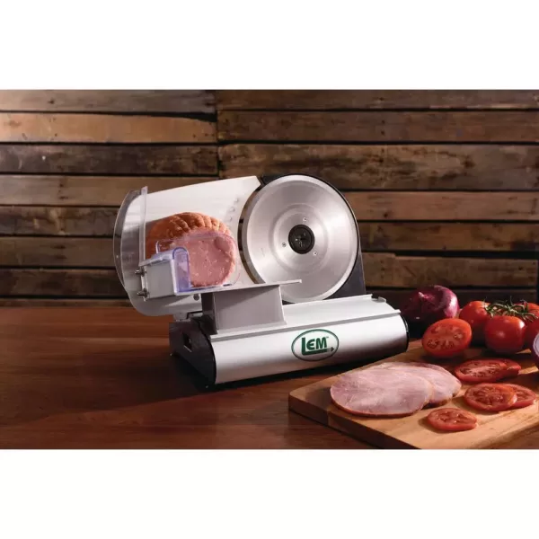 LEM Mighty Bite 200 W SIlver Meat Slicer