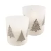 LUMABASE Christmas Trees Battery Operated LED Candles (2-Count)