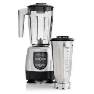 Omega 1 HP 48 oz. 2-Speed Silver Blender