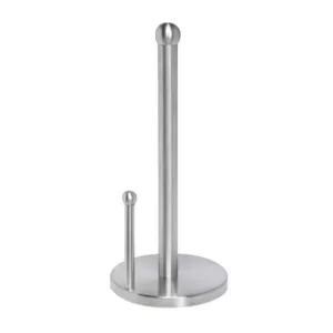 Honey-Can-Do Satin Finish Stainless Steel Paper Towel Holder