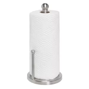 Honey-Can-Do Satin Finish Stainless Steel Paper Towel Holder