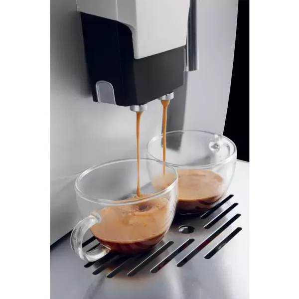 DeLonghi Magnifica Fully Automatic Stainless Steel Espresso Machine with Manual Cappuccino Maker System