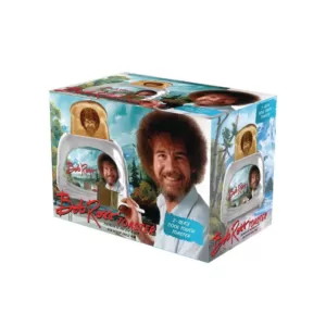 Uncanny Brands Bob Ross 2-Slice Silver Toaster