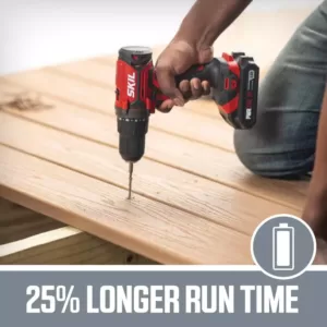 Skil PWRCORE 20-Volt Lithium-Ion Cordless 1/2 in. Drill Driver Kit