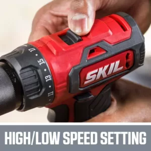 Skil PWRCore 20-Volt Brushless Cordless 1/2 in. Drill Driver Kit Plus 2.0Ah Lithium-Ion Battery (USB) Plus PWRJump Charger