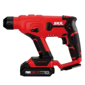 Skil PWRCORE 20-Volt Lithium-Ion Cordless SDS Plus Rotary Hammer Kit