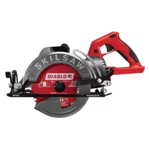 SKILSAW TRUEHVL 48-Volt Lithium-Ion Cordless 7-1/4 in. Worm Drive Saw with Diablo Blade (Tool-Only)