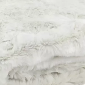 Safavieh Faux Chinchilla Snow White Throw