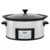 Nesco Pick-a-Pot 6 Qt. Stainless Steel Digital Slow Cooker